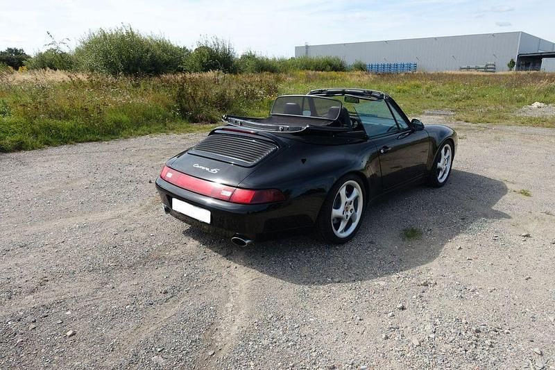 Schwarz Gebraucht 1995 Porsche 911 Carrera Cabriolet Cabrio | 79.999 € - Bild 1/4