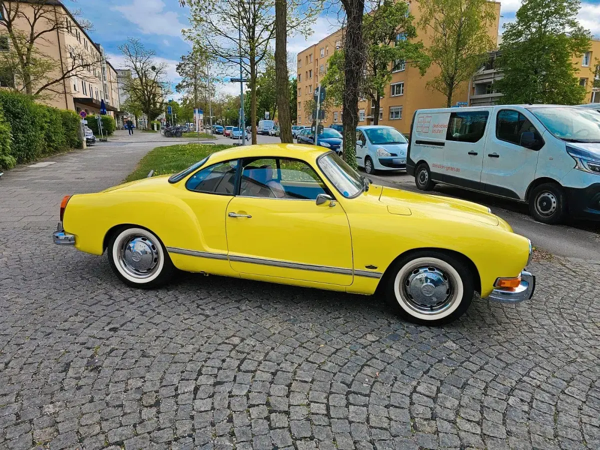 Usata VW Karmann Ghia Karmann 50 CV (36 kW) 1974 Giallo Coupé