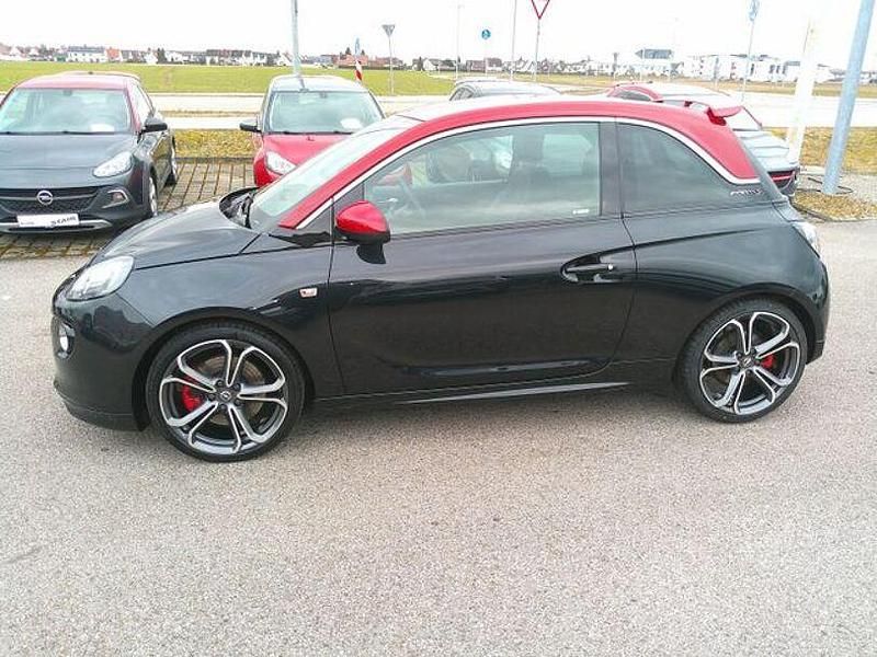 Gebraucht Opel Adam S 150 PS (110 kW) 2016 Ocean blue /dach weiss (metallic) Kleinwagen