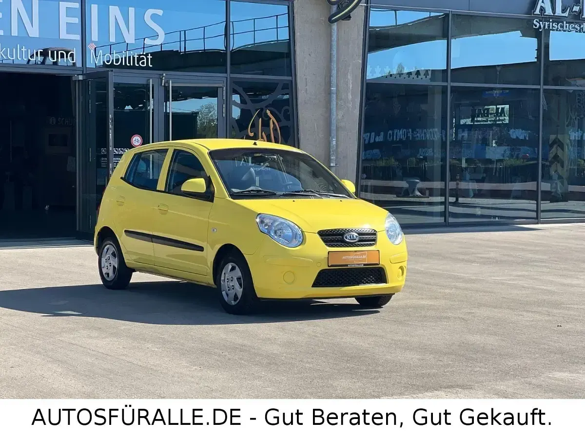 Używany Kia Picanto Start 65 KM (47 kW) 2009 Żółty Hatchback