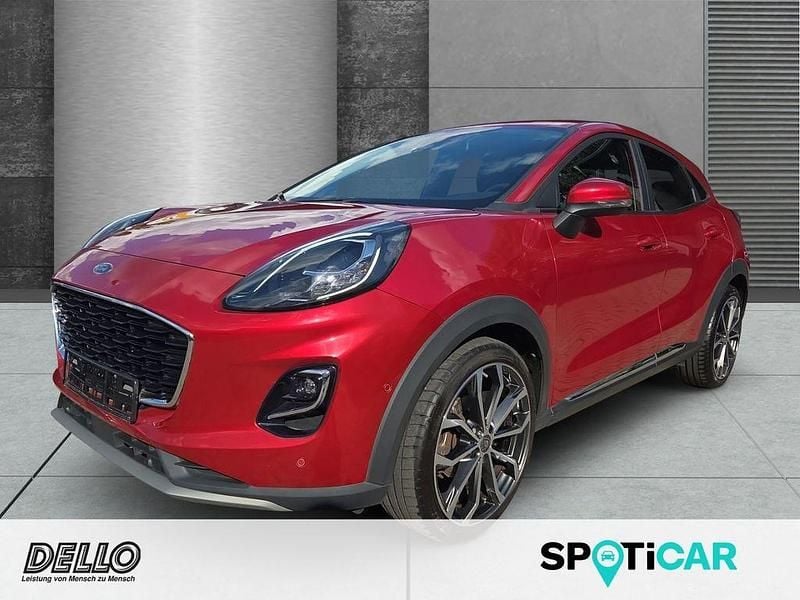 Rot Gebraucht 2020 Ford Puma Gen-E Titanium SUV | 16.990 € - Bild 1/4