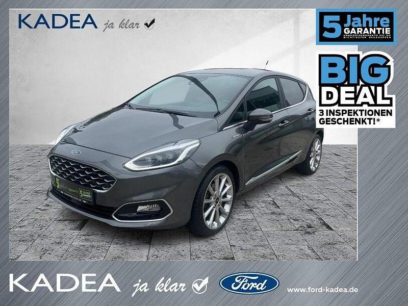 Magneticgrau (metallic) Gebraucht 2020 Ford Fiesta Vignale Kleinwagen | 14.980 € (Fairer Preis) - Bild 1/4