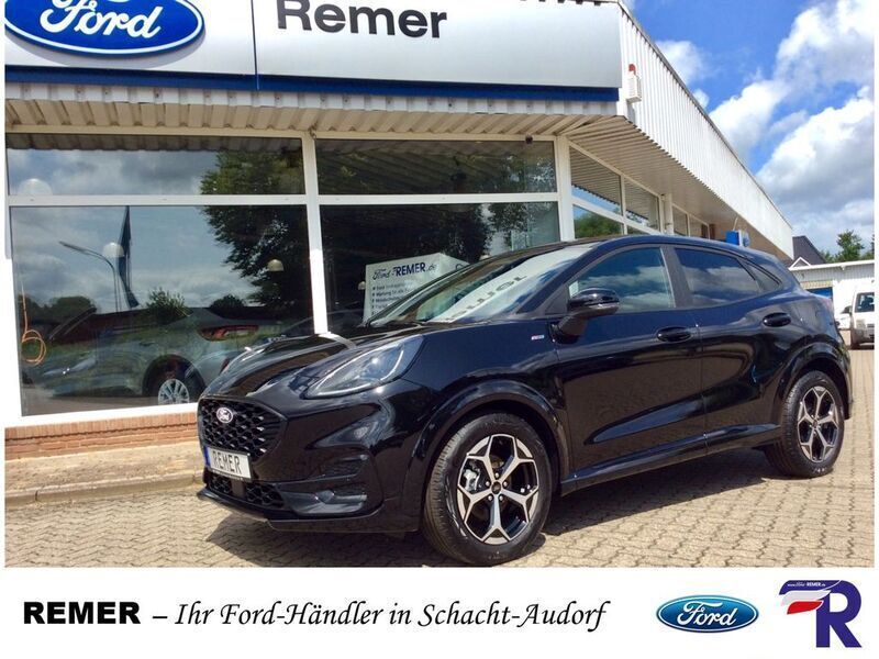 Schwarz Neu 2024 Ford Puma ST-Line SUV | 24.880 € (Fairer Preis) - Bild 1/4