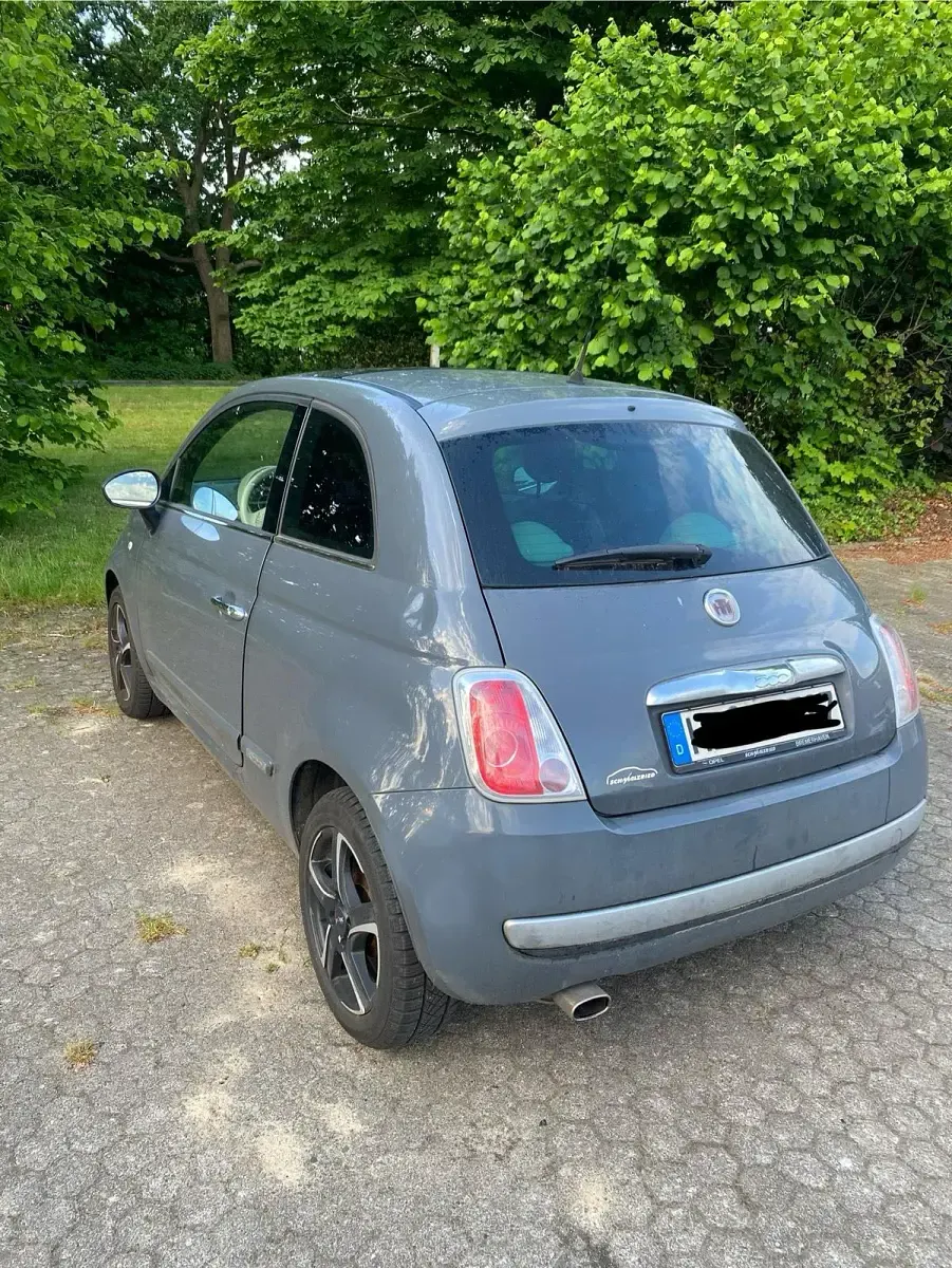 Gebraucht Fiat 500 65 PS (47 kW) 2010 Grau Kleinwagen