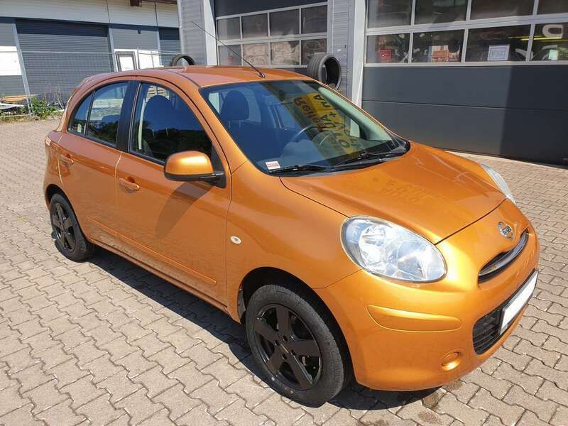 Orange Gebraucht 2011 Nissan Micra Acenta Kleinwagen | 4.500 € (Etwas zu teuer) - Bild 1/4