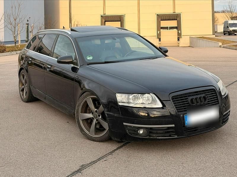 Gebraucht Audi A6 S-Line 2008 Schwarz Limousine