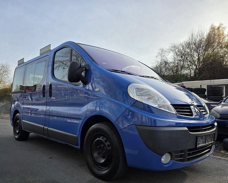 Blau Gebraucht 2008 Renault Trafic Expression Van / Kleinbus | 7.480 € (Fairer Preis) - Bild 1/4