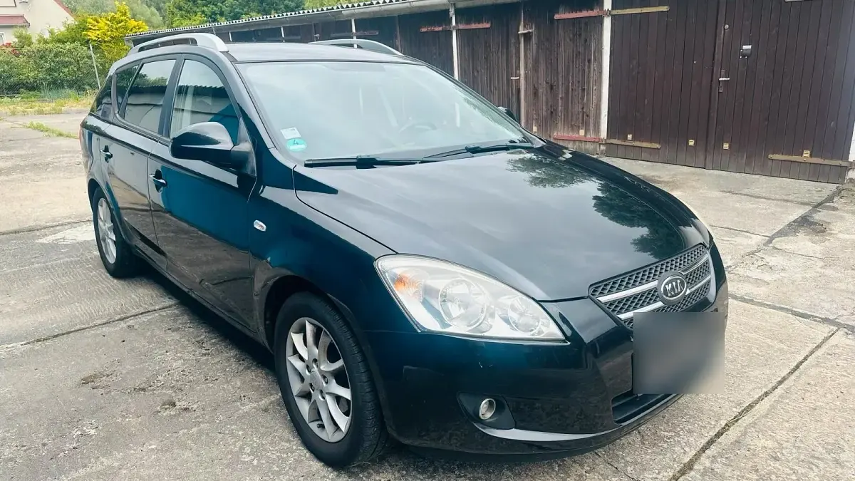 Gebraucht Kia Ceed GT 109 PS (80 kW) 2009 Schwarz Kombi