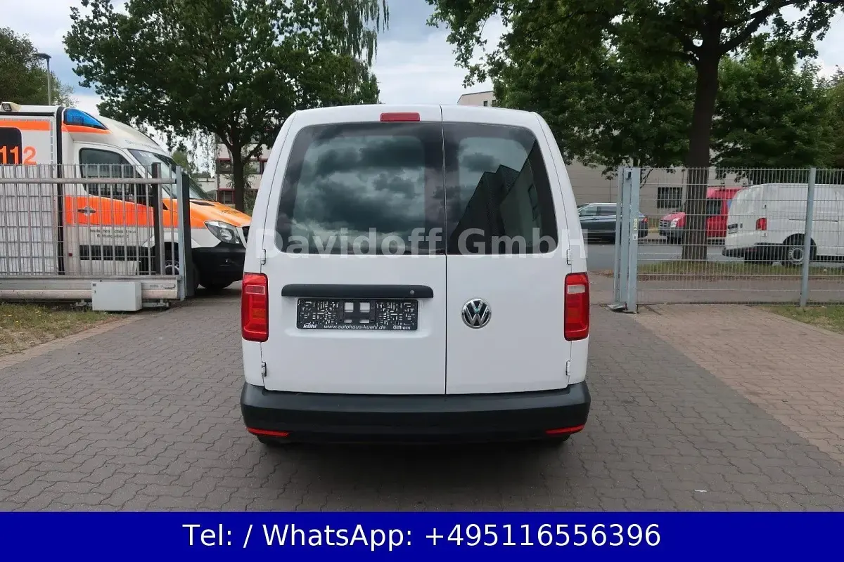 Gebraucht VW Caddy Maxi 102 PS (75 kW) 2018 Weiß Van / Kleinbus