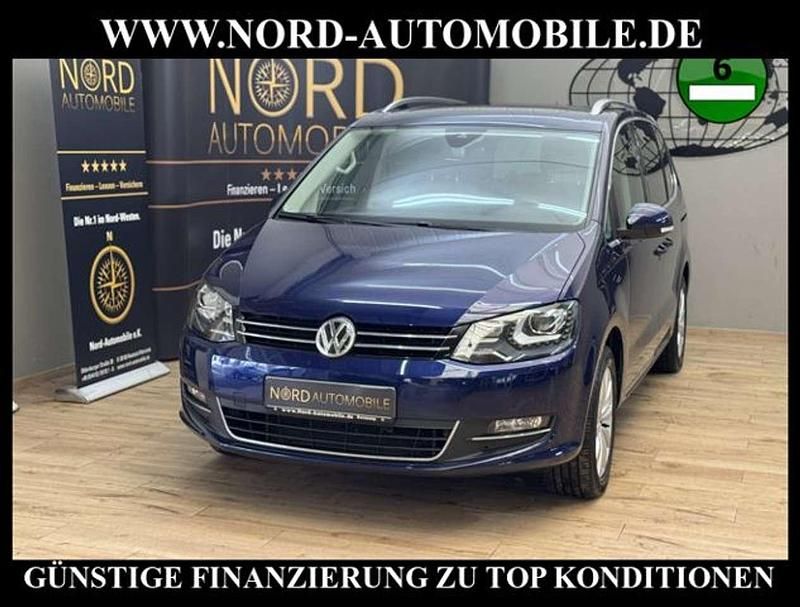 Blau Gebraucht 2020 VW Sharan Highline Van / Kleinbus | 32.900 € (Etwas zu teuer) - Bild 1/3