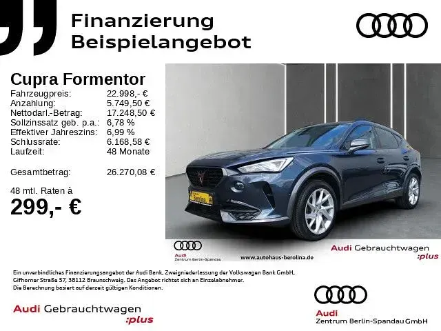 Gebraucht Cupra Formentor 150 PS (110 kW) 2023 Grau SUV