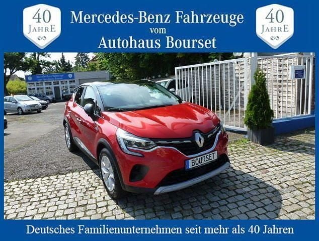 Rot (metallic) Gebraucht 2020 Renault Captur Experience SUV | 13.900 € (Guter Preis) - Bild 1/4