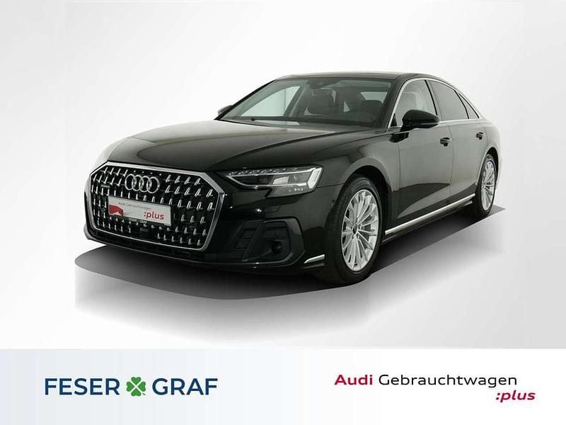 Brillantschwarz Gebraucht 2023 Audi A8 Ambiente Limousine | 56.945 € (Fairer Preis) - Bild 1/4