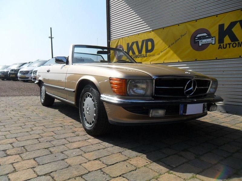 Gold Gebraucht 1987 Mercedes 560 Cabrio | 29.999 € - Bild 1/4