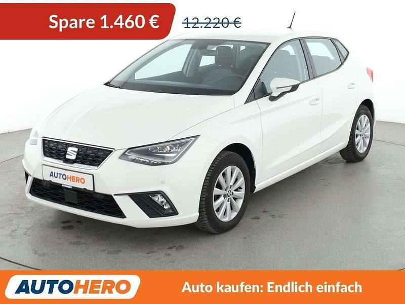 White candy Gebraucht 2017 Seat Ibiza Style Limousine | 10.760 € (Fairer Preis) - Bild 1/3