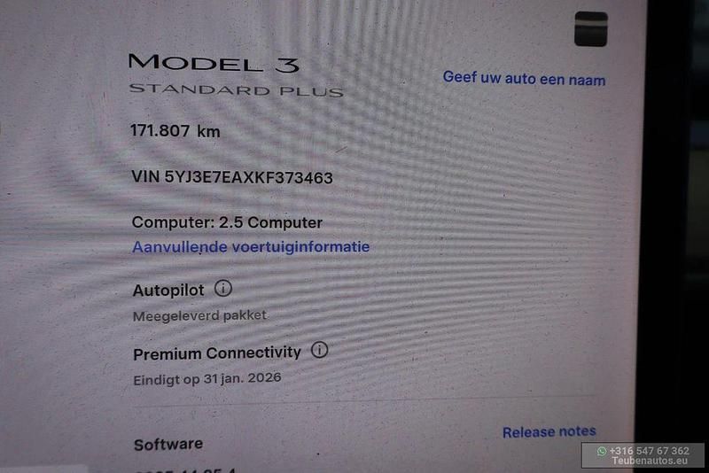 Gebraucht Tesla Model 3 Standard Range 175 kW (238 PS) 2019 Schwarz Limousine