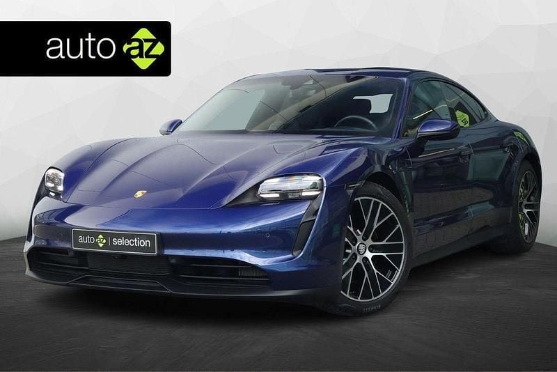 Blau Gebraucht 2022 Porsche Taycan Sport Limousine | 48.900 € - Bild 1/4