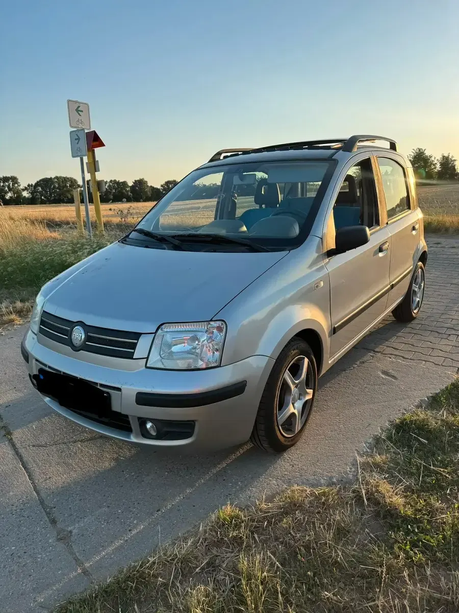 Gebraucht Fiat Panda 60 PS (44 kW) 2005 Silber Kleinwagen