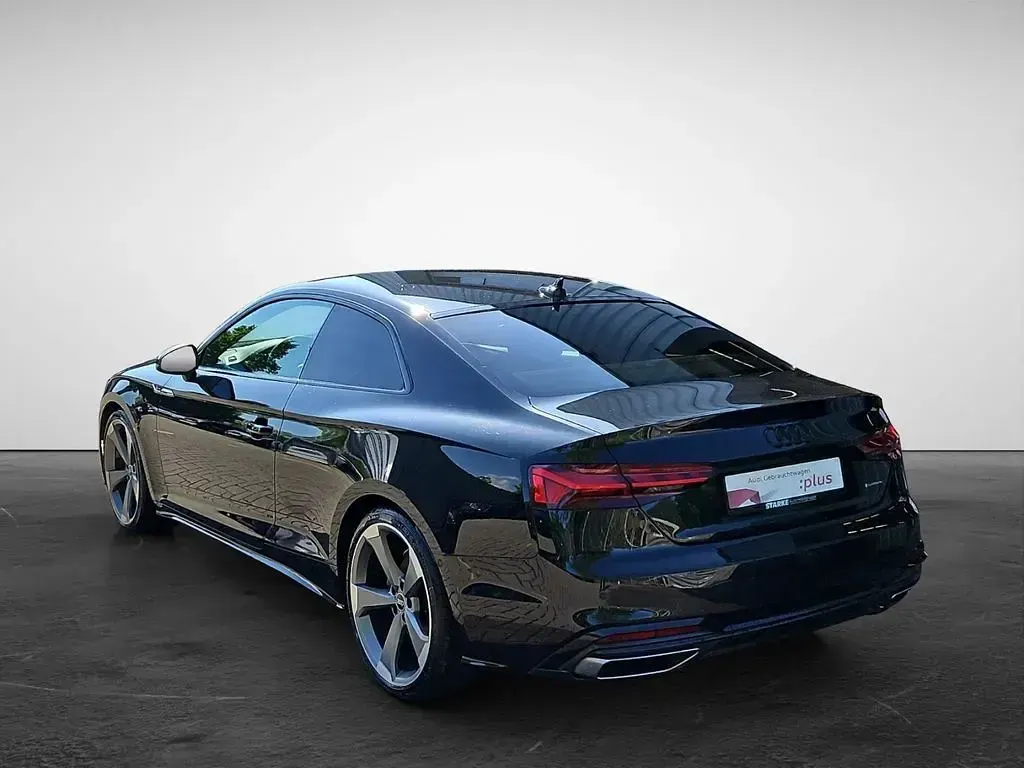 Gebraucht Audi A5 S-Line 204 PS (150 kW) 2023 Mythosschwarz metallic Coupé