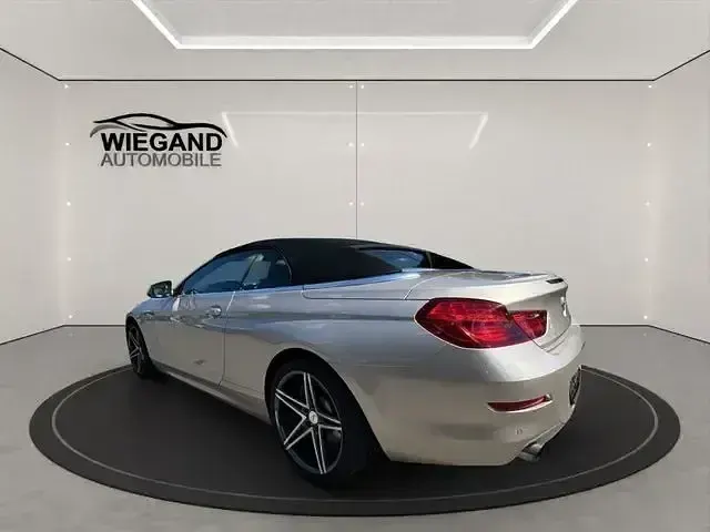 Gebraucht BMW 640 Cabriolet Sport Line 320 PS (235 kW) 2013 Silber Cabrio