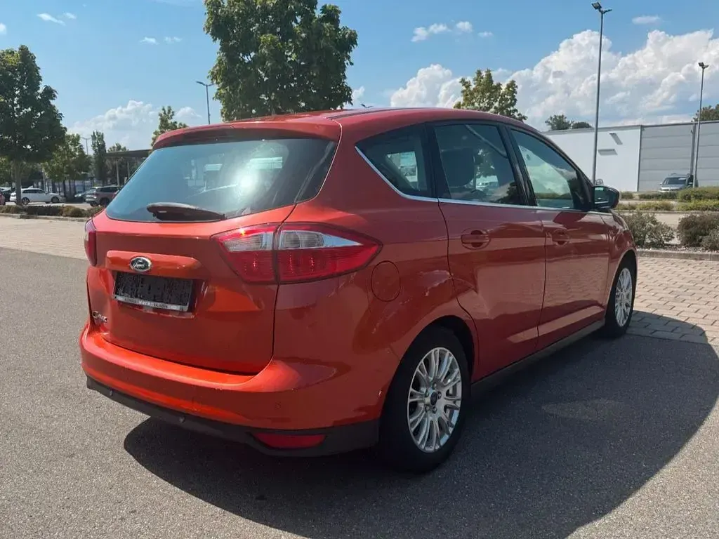 Gebraucht Ford C-MAX Titanium 150 PS (110 kW) 2011 Rot Van / Kleinbus