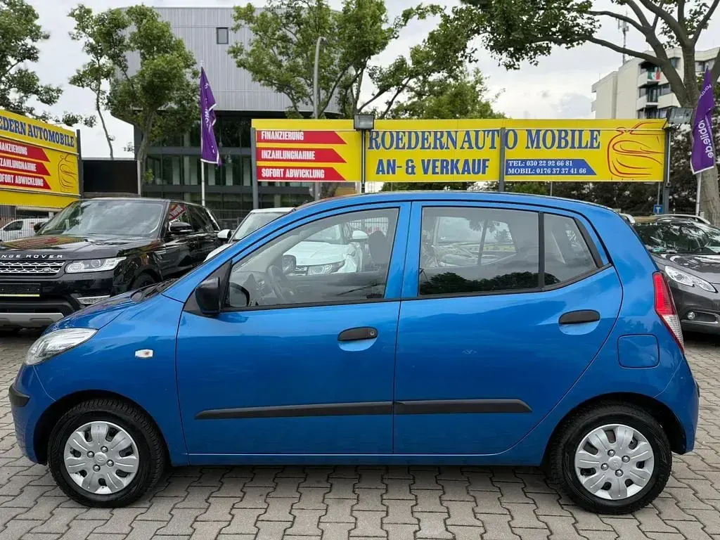 Gebraucht Hyundai i10 Classic 67 PS (49 kW) 2008 Alpine blue Kleinwagen