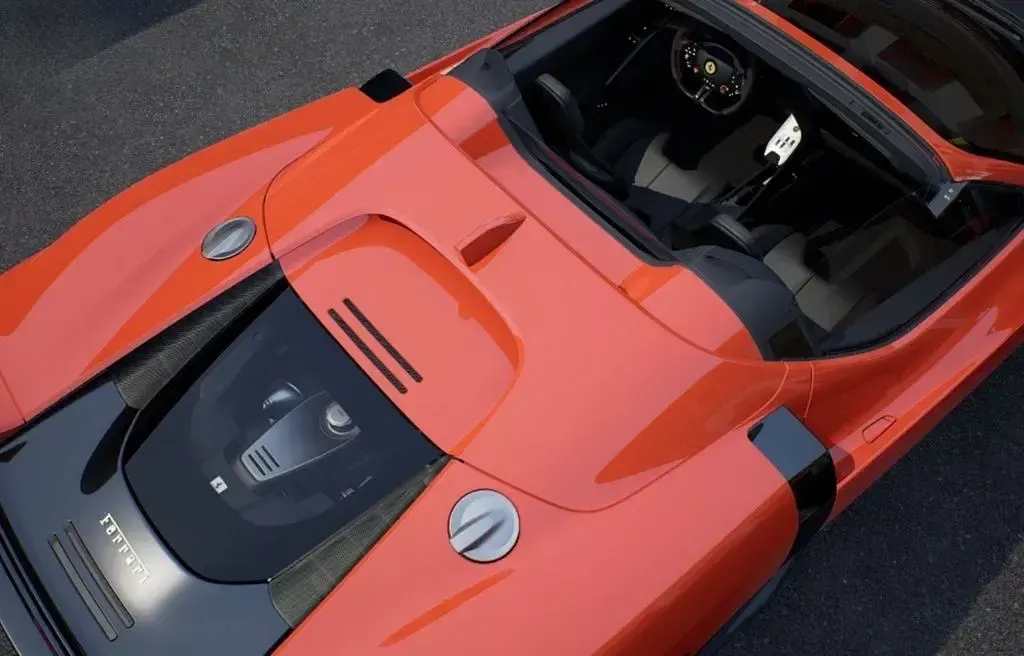 Neu Ferrari Testarossa 2026 Rot Cabrio