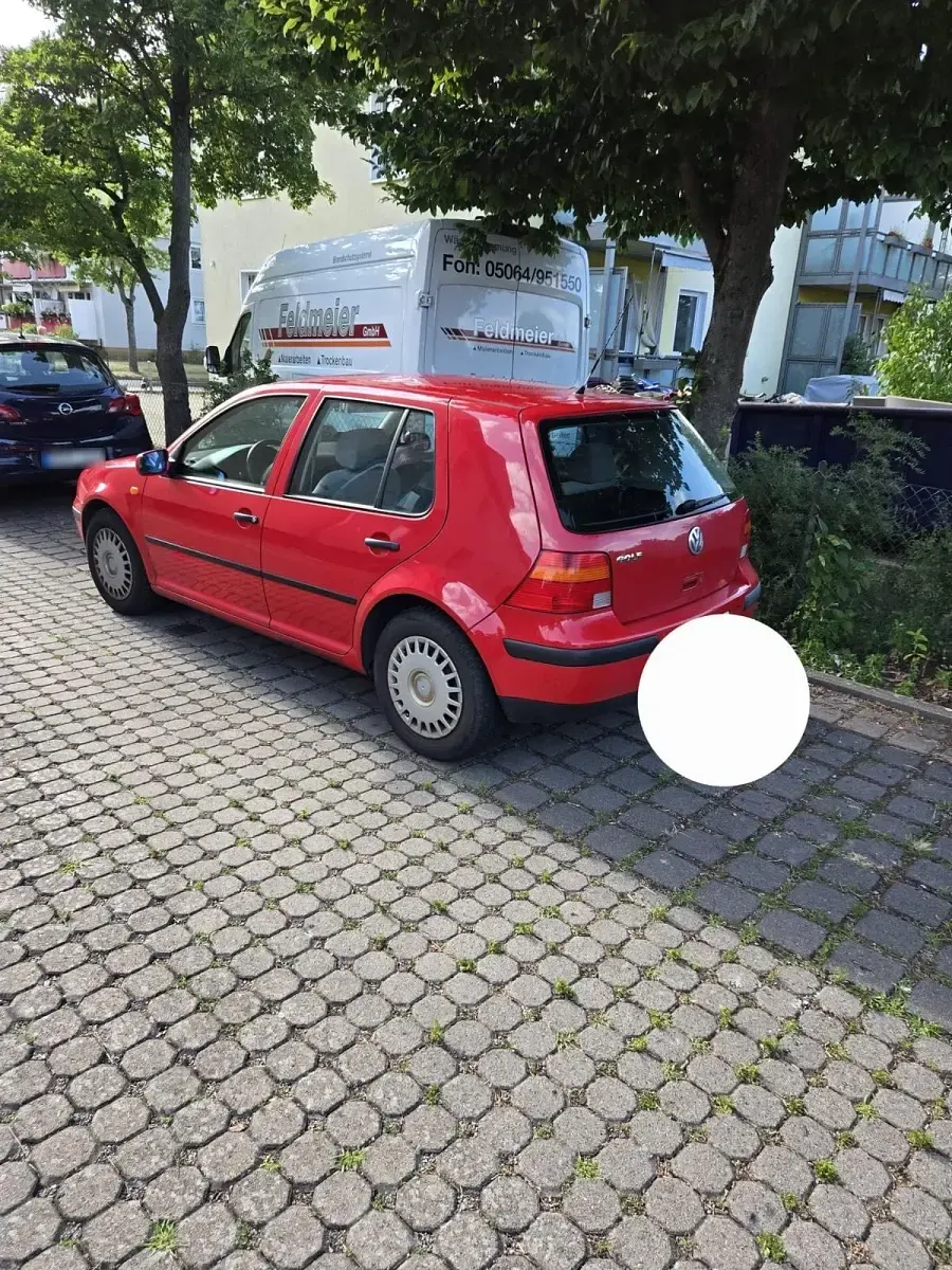 Gebraucht VW Golf III 75 PS (55 kW) 1998 Rot Limousine