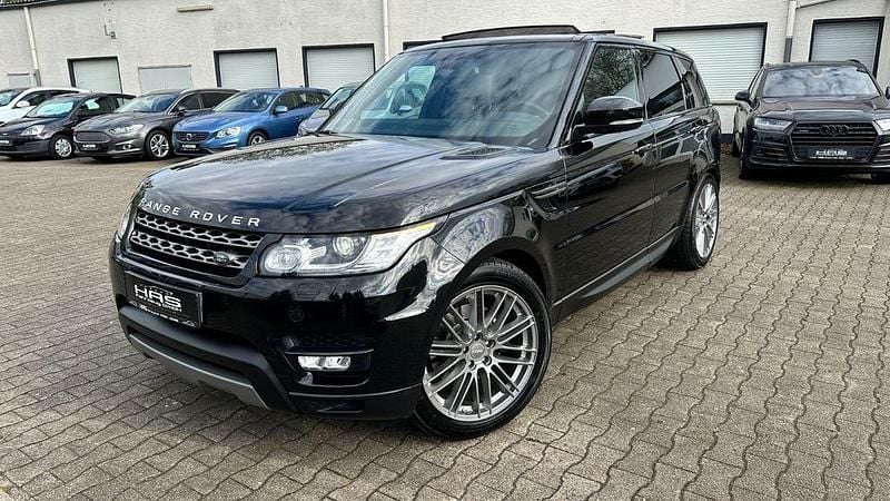 Schwarz Gebraucht 2016 Land Rover Range Rover Sport SE SUV | 24.990 € (Etwas zu teuer) - Bild 1/4