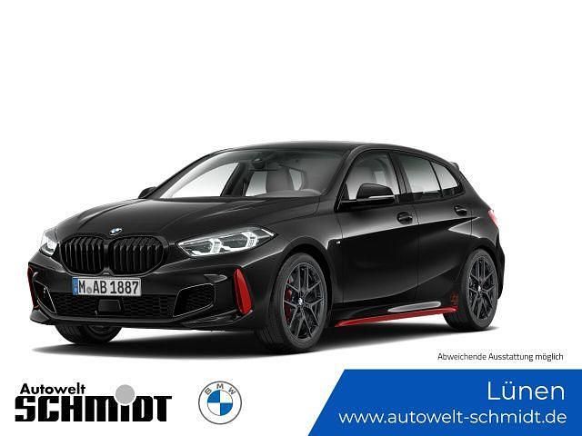 Schwarz Gebraucht 2022 BMW 128 Sport Line Limousine | 35.770 € (Etwas zu teuer) - Bild 1/4