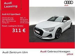 Gebraucht Audi A3 Ambiente 150 PS (110 kW) 2024 Weiß (gletscherweiß metallic) Limousine