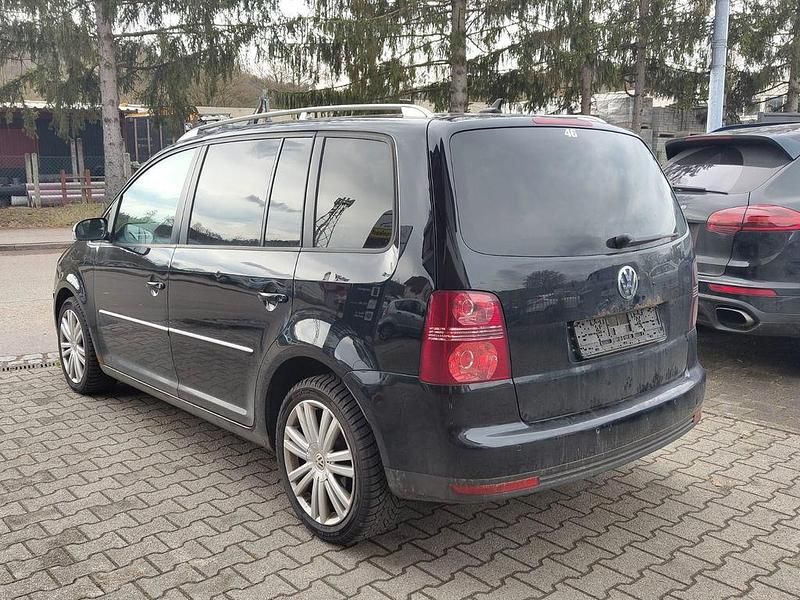Gebraucht VW Touran 170 PS (125 kW) 2008 Schwarz Van / Kleinbus