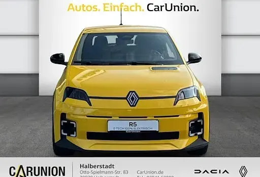 Uusi Renault R5 Evolution 89 kW (122 HP) 2025 Keltainen Viistoperä