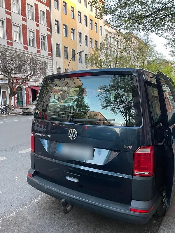 Usata VW Transporter 150 CV (110 kW) 2016 Blu Furgone