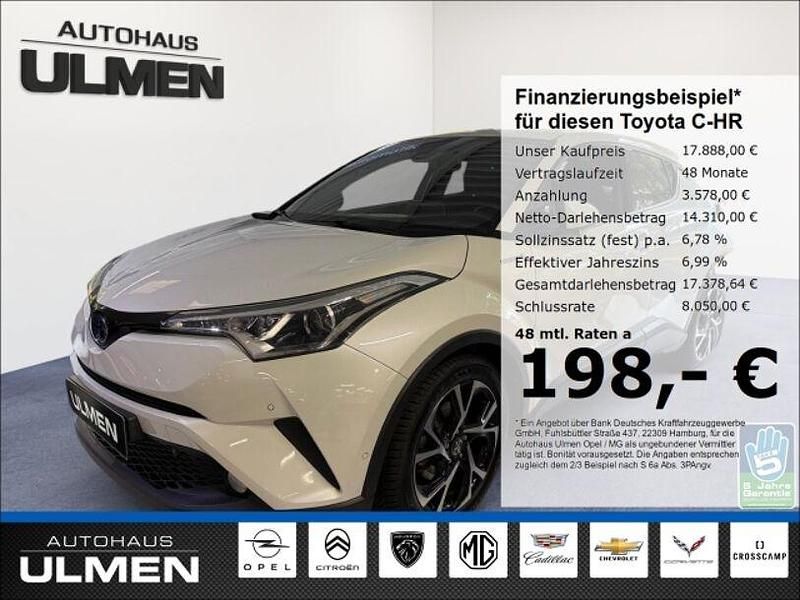 Weiss Gebraucht 2019 Toyota C-HR+ Team SUV | 17.888 € (Guter Preis) - Bild 1/4