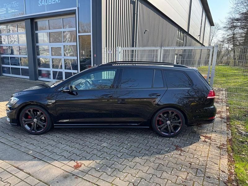 Gebraucht VW Golf VII GTD 184 PS (135 kW) 2018 Schwarz Kombi