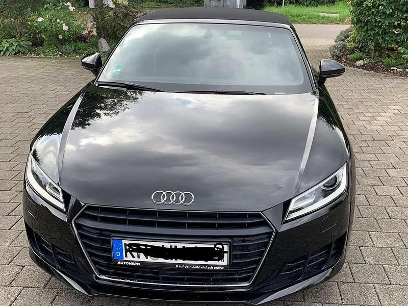 Schwarz Gebraucht 2017 Audi TT Roadster S-Line Cabrio | 23.200 € (Guter Preis) - Bild 1/4