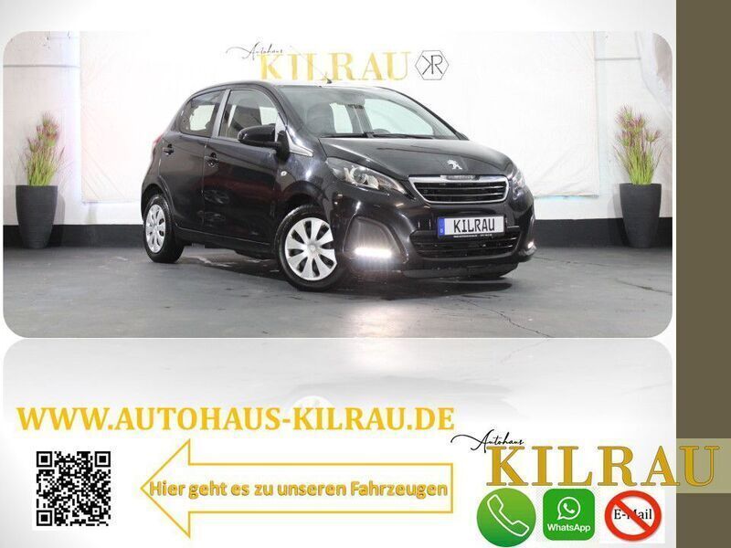 Schwarz Gebraucht 2015 Peugeot 108 Active Kleinwagen | 6.999 € (Fairer Preis) - Bild 1/4