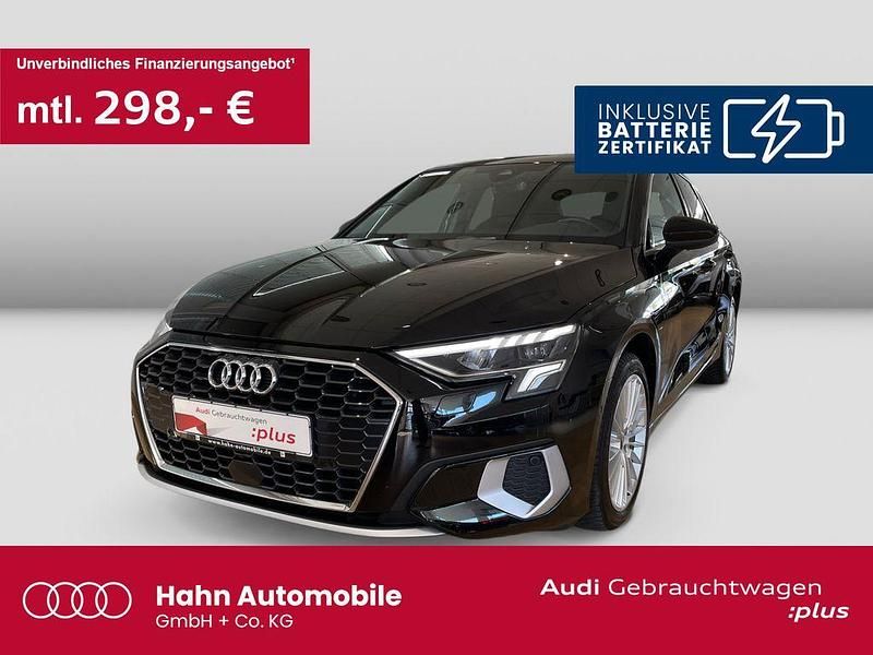 Schwarz Gebraucht 2022 Audi A3 Sportback e-tron Sport Limousine | 26.830 € (Fairer Preis) - Bild 1/3