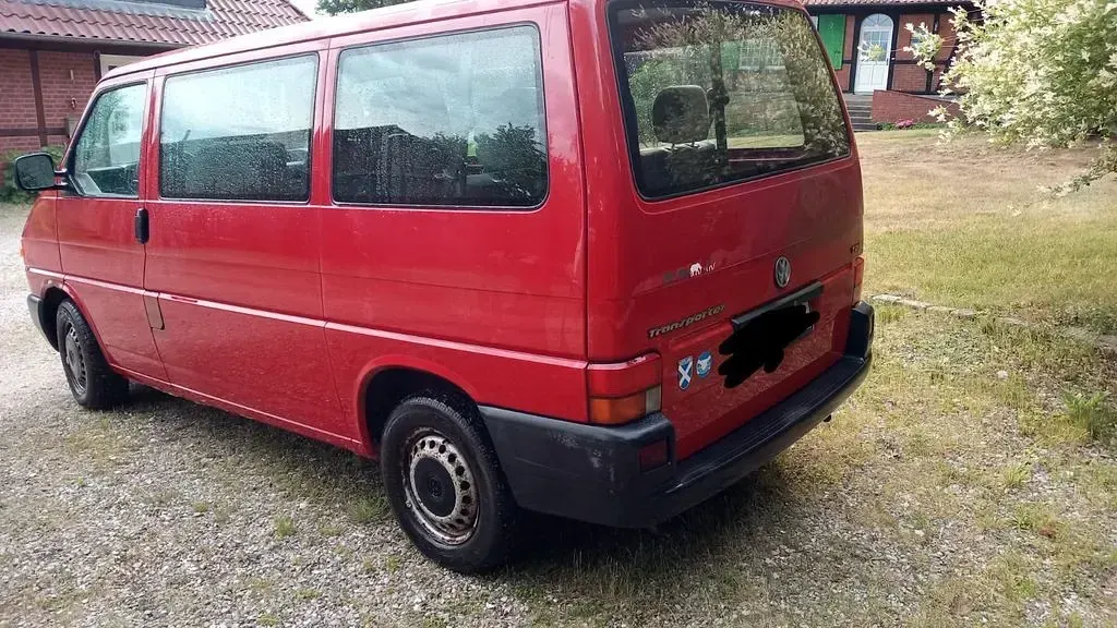 Gebraucht VW T4 88 PS (64 kW) 2003 Rot Van