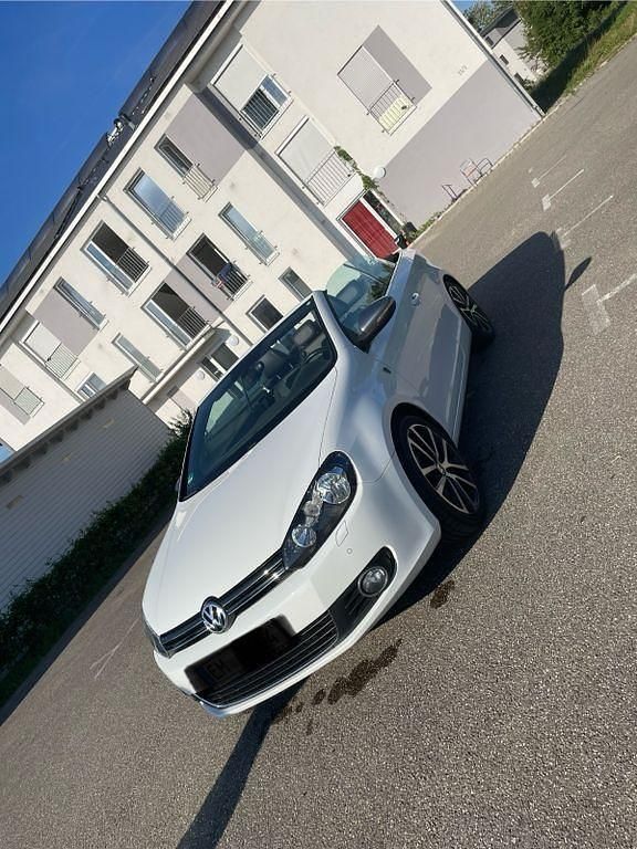Weiß Gebraucht 2015 VW Golf Cabriolet Karmann Cabrio | 11.990 € (Fairer Preis) - Bild 1/4