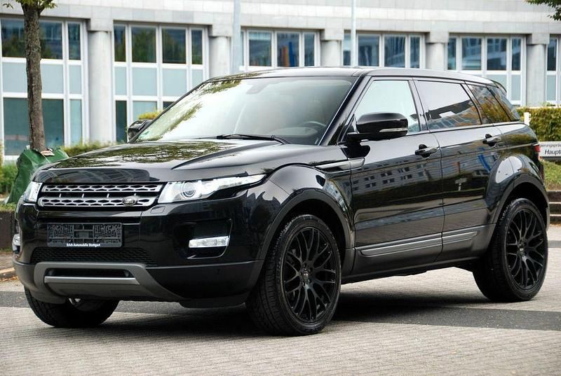 Schwarz Gebraucht 2013 Land Rover Range Rover evoque Pure SUV | 12.990 € (Fairer Preis) - Bild 1/4