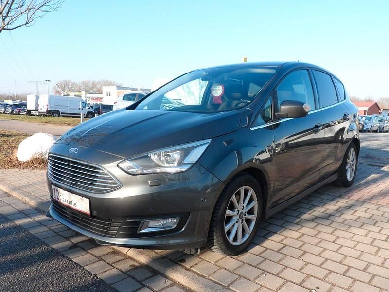Gebraucht Ford C-MAX Titanium 125 PS (91 kW) 2019 Grau Van / Kleinbus