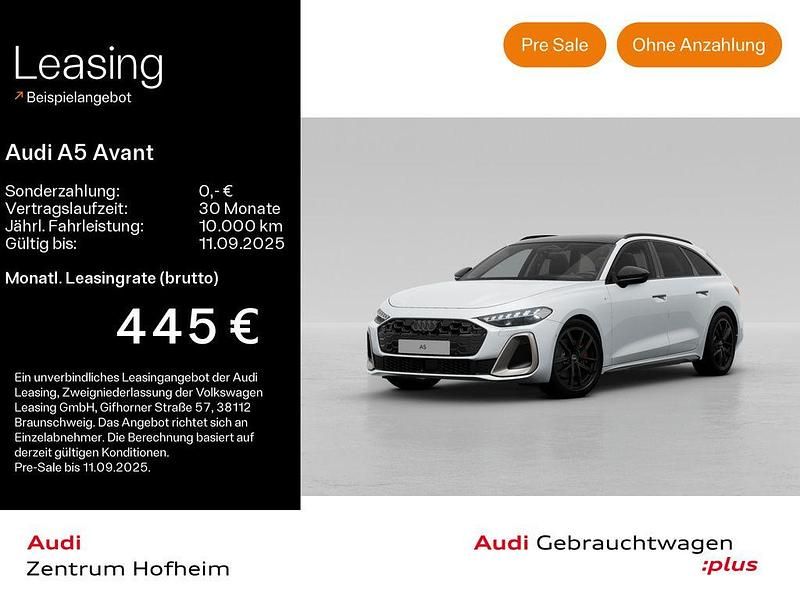 Gletscherweiß metallic Gebraucht 2025 Audi A5 Ambiente Coupé | 56.590 € (Fairer Preis) - Bild 1/3