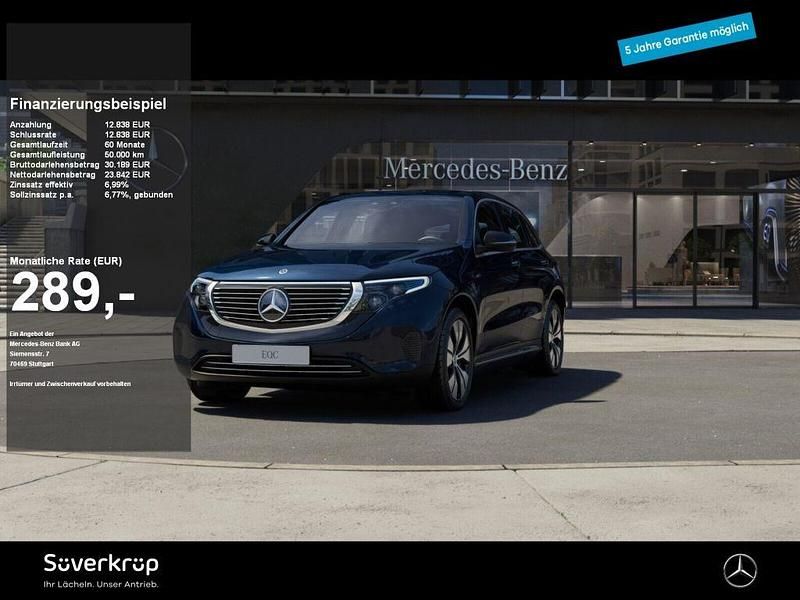 Gebraucht Mercedes EQC400 300 kW (408 PS) 2023 Blau SUV