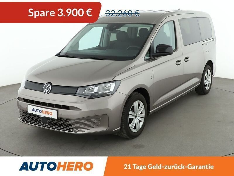 Gelb Gebraucht 2021 VW Caddy Maxi Van / Kleinbus | 28.360 € (Fairer Preis) - Bild 1/3
