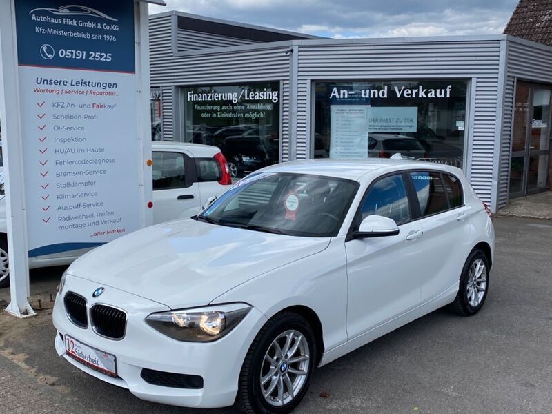 Alpinweiss iii Gebraucht 2014 BMW 116 Advantage Kleinwagen | 11.470 € (Etwas zu teuer) - Bild 1/4