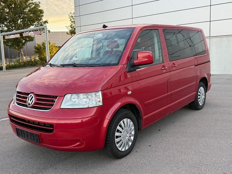 Rot Gebraucht 2003 VW T5 Comfortline Van | 3.999 € - Bild 1/4