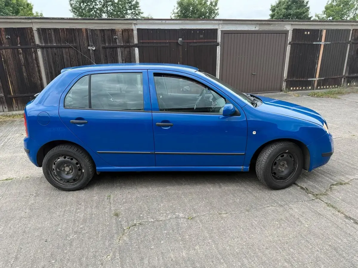Gebraucht Skoda Fabia 2004 Blau Kleinwagen