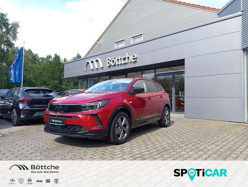 Lackierung bright red/metallic klarlack Gebraucht 2024 Opel Grandland X GS Line SUV | 25.780 € (Fairer Preis) - Bild 1/4